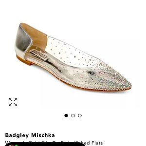 - Badgley Mischka
Women's Gabi Slip On Embellished Flats 
worn 
 twice